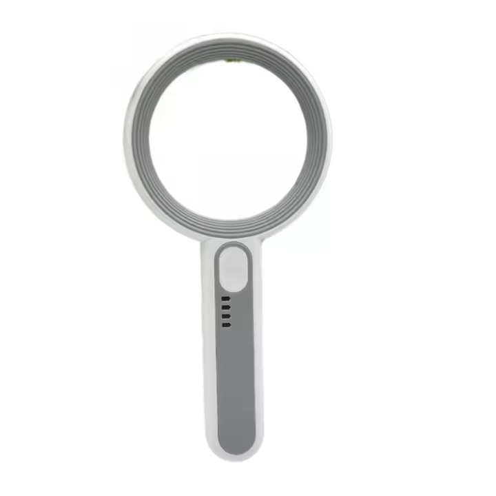 Nueva lupa USB de mano, lámpara LED táctil, lente acrílica reforzada de alta definición - 1