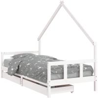 Estructura de Cama Infantil con cajones Madera de Pino 80x160cm - details 33