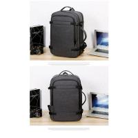 Mochila de viaje USB 40LExpandable, bolsas de transporte aprobadas por vuelo para aviones, mochila duradera resistente al agua de 17 pulgadas para hombres - details 12