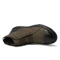 Productos de diseño 2024: zapatos de cuero genuino, realce de altura de moda británica y botas casuales de felpa para hombres - details 15