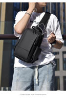 Bolsa de mensajero de hombro Bolsa de pecho impermeable de moda ligera Bolsa de pecho informal Commuter - details 14