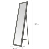 Espejo de pie Blanco decapé de Madera de 37x157 cm - details 6