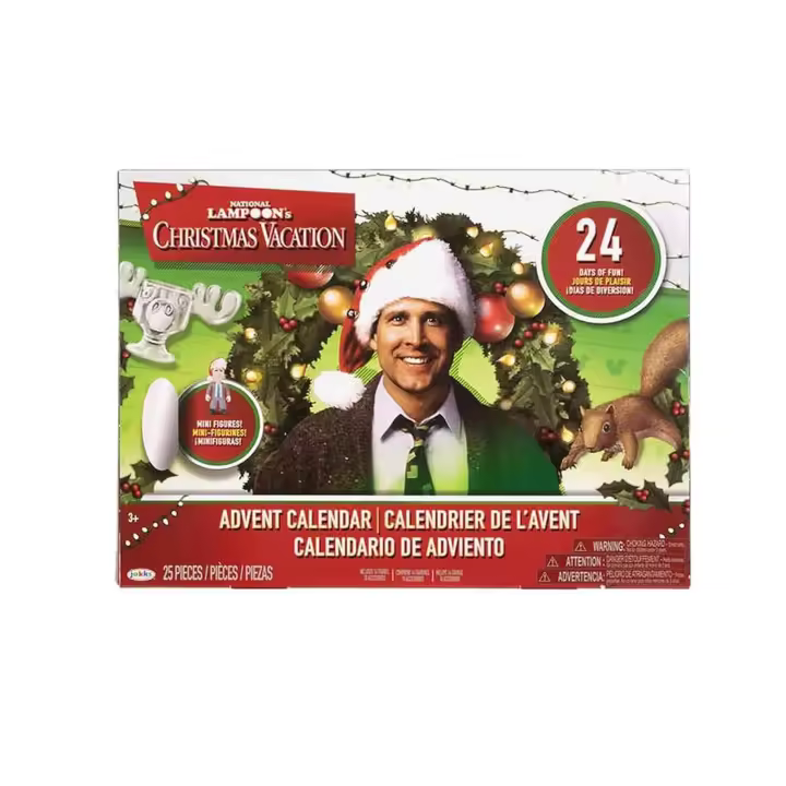 Calendario de Adviento navideño 2024, contiene 24 regalos, figuras navideñas y accesorios - 1