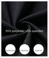 Traje deportivo informal de alta calidad para hombre, chaqueta elegante, top y pantalones, 95% POLIÉSTER + 5% spandex - details 1