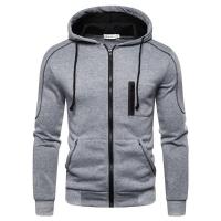 Sudadera con Capucha de Mango Largo Moda Deportiva Casual para Hombres Viste de Polvo para el Frío - details 1