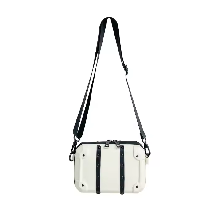 Bolso de mensajero para hombre, nuevo bolso de caja personalizado, simple bolso cuadrado pequeño, bolso de móvil con estilo de PU, bolso de mensajero para mujer. - 1