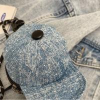 Gorra de béisbol vaquera, bolso cruzado, bolsa de almacenamiento para auriculares, Mini sombrero Harajuku, billetera, monedero de lona portátil de estilo coreano para uso diario - details 21