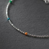 Pulsera de Cuenta Coloridas Énicas para Mujeres Plata 925 Joyería Fina de Plata Esterlina La Monada - details 1