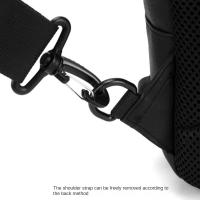 Bolso informal con tirantes laterales para hombre, bolso de pecho de Color sólido, bolso de hombro masculino, bolso deportivo, bolso cruzado para teléfono Oxford, deporte - details 15