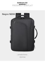 La mochila se puede aspirar y comprimir, mochila de expansión simple y de gran capacidad, de alta gama para hombres, bolsa de viaje. - details 26