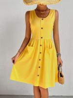 Vestido de mujer informal suelto de moda nuevo temperamento - details 0