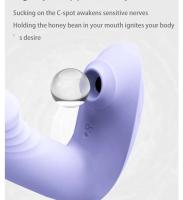 Vibrador femenino al aire libre telescópico de la succión del punto G del estimulador del clítoris inalámbrico de Bluetooth - details 16