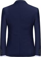 Traje de negocios ajustado para hombre, chaqueta y pantalones, 2 piezas - details 16