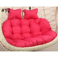 Cojín de Silla de Doble Asiento para Columpio de Huevo sin o con Relleno Cubierta Redonda Desmontable de Papasan para Casa y Patio - details 16