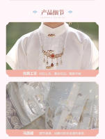 Falda de caballo de alta gama para niñas, Hanfu mejorado Ming mad, ropa fina y antigua para niños, estilo Tang, verano - details 5