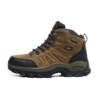 Zapatillas De Deporte De Aventura De Caña Alta Unisex De Talla Grande, Agarre Duradero, Antideslizante, Con Cordones, Comodidad, Ideal Para Botas De Senderismo Al Aire Libre, Calzado Para Hombre - details 3
