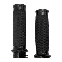 Manillar Universal para motocicleta, empuñaduras negras de 1 "para Harley y 25mm, Touring, Road King, Dyna, VRSC, Sportster XL, 883, 1200, XR, Softail - details 11