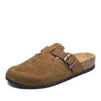 Nuevos zuecos de mujer de alta calidad, mulas, gamuza, zapatos informales antideslizantes de marca de moda de verano a bajo precio, de talla grande 47 - details 3