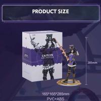 League Legends El Sheriff de Piltover Caitlyn Kiramman Figura de acción Anime Muñecas coleccionables en miniatura - details 4
