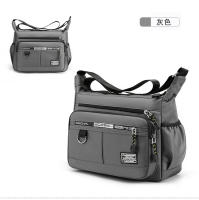 Bolso de hombro de gran capacidad impermeable resistente al desgaste mochila multibolsillo de negocios de ocio Oxford spinning bolsa de mensajero de los hombres - details 15