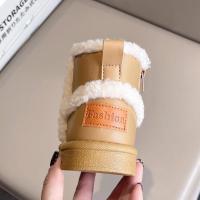 Zapatos de cuero para niños y niñas, botas informales antideslizantes, versátiles y elegantes, de fondo suave, estilo princesa, a la moda, novedad de invierno, 2024 - details 6