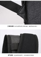 Mochila de cuero impermeable de gran capacidad para computadora de negocios para hombres - details 29