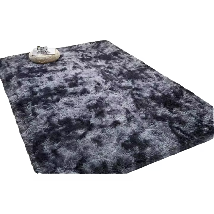 Alfombra de Estar de Pelo Largo 160 x 230 x 1.7 cm Alfombra Moderna Súper Suave Antideslizante Lavable para Interiores - 1