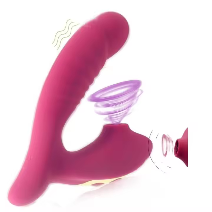 Embalaje privado Vibrador de succión de vagina sexy 10 velocidades Vibración Succión oral Estimulación del clítoris Masturbación femenina Juguetes sexuales eróticos para adultos - 1
