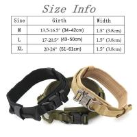 Correa Táctica para Perros Gran Collar con Correa de Disposición Militar para Perros de Todas las Sizes Chaleco de Entrenamiento para Mascotas - details 3