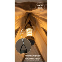 Al aire libre bluetooth audio camping luz inalámbrica luz ambiental pequeña portátil de mano tienda de campaña de larga duración luz LED - details 8