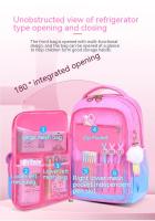 Mochilas escolares de primaria para niñas, mochila bonita rosa y azul, gran capacidad, regalo para niños - details 7