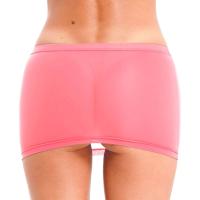 Minifalda BO elástica de tubo transparente para mujer, transparente, con lazo en la cadera, sexy, adecuada para discotecas - details 18