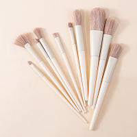 Set de Diez Pinceles de Maquillaje Cangzhou Pincel de Polvo Desprendible de Grado Cero - details 6