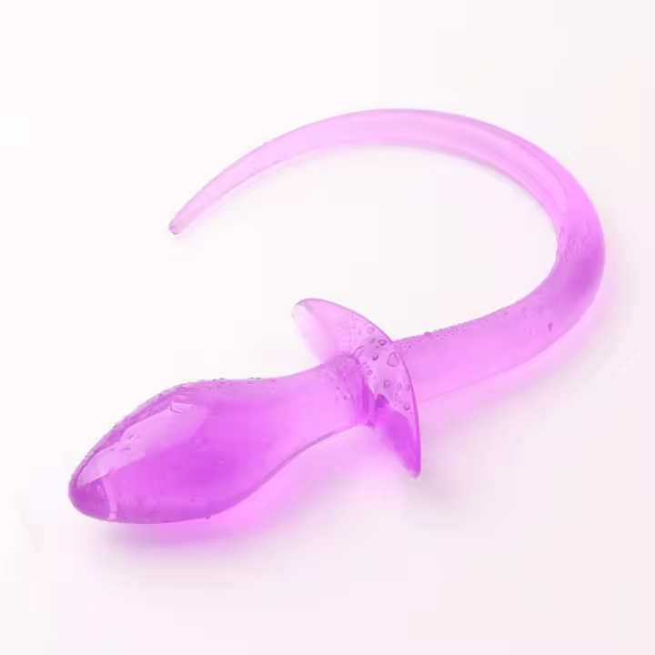 Tapón Anal de gelatina de silicona para adultos, juguete de crisantemo para patio trasero, tapón Anal suave, suministros sexuales - 1