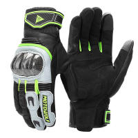 Guantes de Motocicleta de Cuero de Alta Calidad Touch Screen de Dedos Completos - details 6
