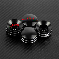 Tapa de cabeza de bujía de motocicleta, cubierta de perno, 4 piezas, negro/cromo, para Harley Sportster XL883 XL1200 48 Touring Street Glide 99-17 - details 6