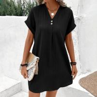 Vestido Mini de Moda Coreana para Mujer Verano 2025 Sexy Cintura Alta y Delgada - details 1