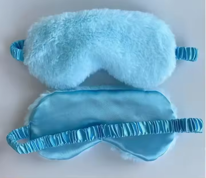 Máscara para dormir con los ojos vendados para dormir, máscaras suaves de felpa para los ojos, cubierta para los ojos con nube de amor, máscara de felpa, parche para el ojo, cubierta para los ojos para la salud y la siesta - 1