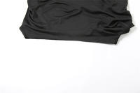 Wind-Camiseta de cuello redondo doblada personalizada para mujer, conjunto de pantalones Micro Pull irregulares de Color sólido, Otoño/Invierno, novedad de 2024 - details 21