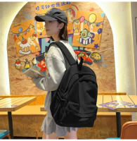 Mochilas escolares de gran capacidad 2024 de alta calidad para mujeres, mochila de cremallera con respaldo suave de pana. - details 3