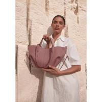 Bolso de mano de color sólido para mujeres, material de cuero de vaca, bolso de axila, moda - details 15
