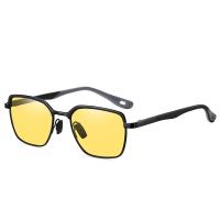 Gafas de sol con lentes polarizadas para hombre y mujer, monturas de metal ultraligeras adecuadas para viajes en coche uso diario - details 0