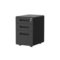 Archivador Rodante, Archivador Móvil de Metal con Cerradura, Archivador Bajo el Escritorio para Tamaño Legal/Letter/A4 para el Hogar/Oficina, Completamente Montado-Gris y Blanco - details 12