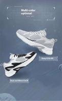 Zapatos informales para hombre, zapatos de papá de gran tamaño, parte superior de cuero de fibra ultrafina, suela de PU, watepoof beathable, summe y - details 7