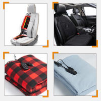 Almohadilla calentadora para el cuerpo, estera de calefacción suave de 12V, 9 temperaturas ajustables, manta de calor eléctrica para invierno - details 14