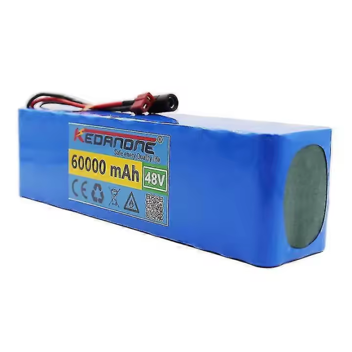 batería de ión de litio de 48v 60ah para la bicicleta eléctrica con Bms y cargador - 1