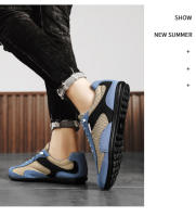 Niche retro malla Forrest Gump zapatos alemán zapatos de entrenamiento de los hombres s 2025 verano nuevo transpirable versátil casual jogging zapatos deportivos - details 6