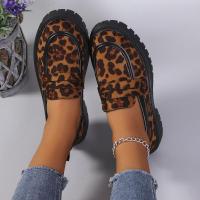 Mocasines con estampado de moda para mujer, zapatos planos informales, sin cordones, Otoño e Invierno - details 3