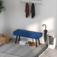 Taburete de Cama Multifuncional Moderno Banco de Acero con Cojín 120kg de Carga - details 25