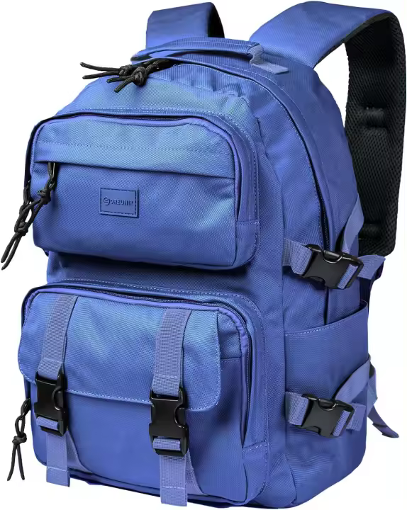 Oreunik Mochila impermeable escolar ligera, de viaje informal o trabajo para hombres, mujeres, adolescentes y niñas para ordenadores de 15 pulgadas - 1